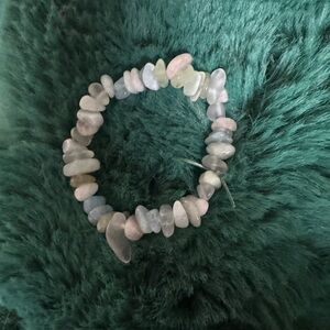 Multi-Color dyed quartz and clear quartz handmade Bracelet